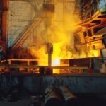 Steel factory, metallurgical or metalworking mill